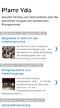 Mobile Screenshot of pfarre-voels.net